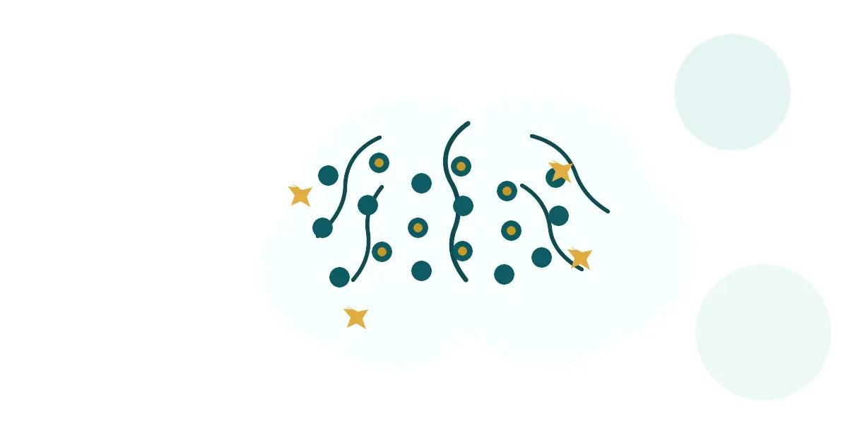 Ilustração editorial de um cérebro com redes neurais parcialmente desconectadas, representando o delirium como falha de conectividade cerebral