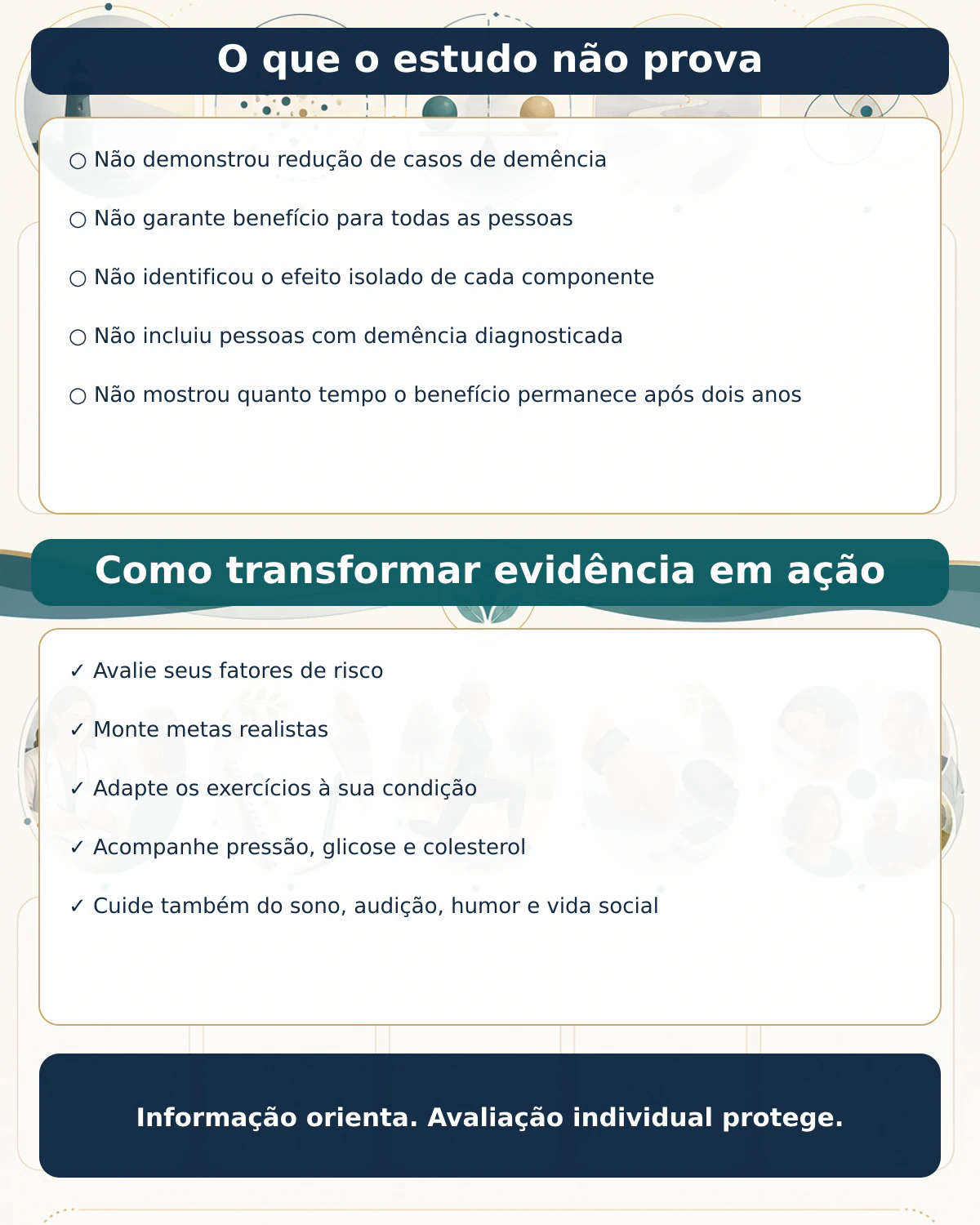O que o LatAm-FINGERS não provou e como transformar os resultados em ações seguras